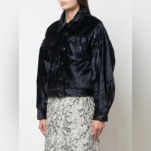 Ulla Johnson Brooks short Jacket In Blue